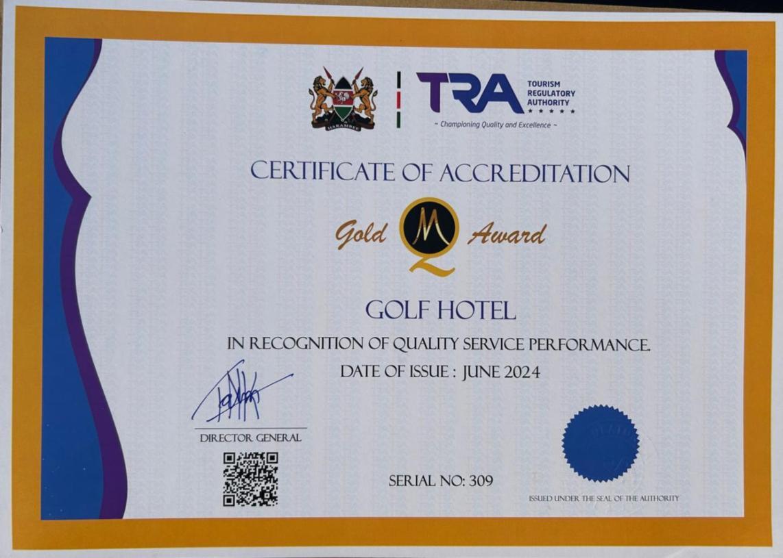 Golf Hotel Kakamega المظهر الخارجي الصورة